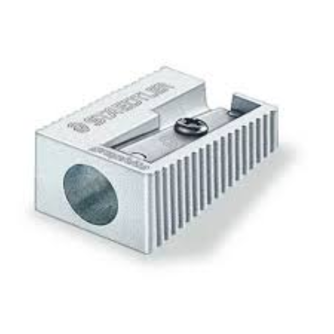 Staedtler Metal Sharpener single hole Bx=20pc ST-510-10